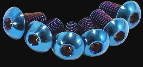 Brake Disc Front Mounting or Fork Guards Titanium Bolts for Surron Light Bee X