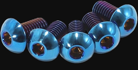Decorative Cover Left Titanium Screws for Talaria XXX