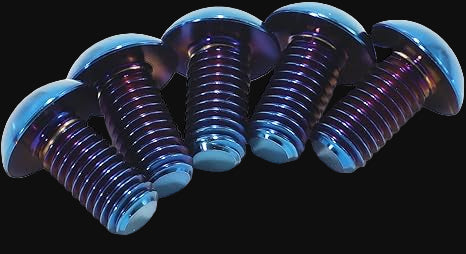 Decorative Cover Left Titanium Screws for Talaria XXX