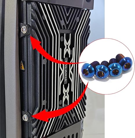 Controller Bottom Protection Plate titanum Screws for Talaria Sting for XXX Controller Screws