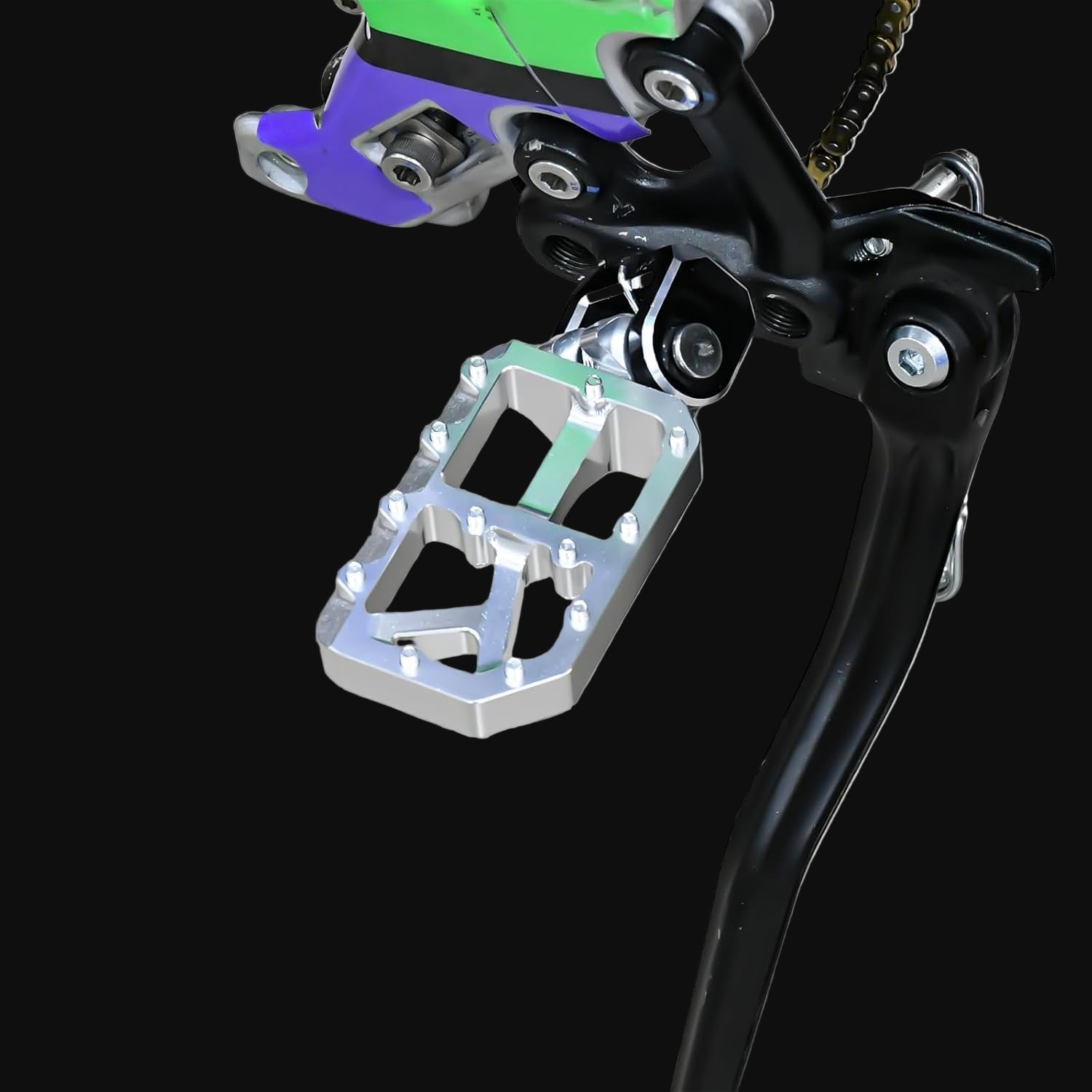 Chrome Wide Pegs
