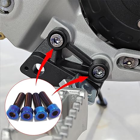 Foot Rest Bracket Titanium Bolts for Surron Light Bee X and used for 3 Other Bikes