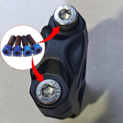 Foot Rest Bracket Titanium Bolts for Surron Light Bee X and used for 3 Other Bikes