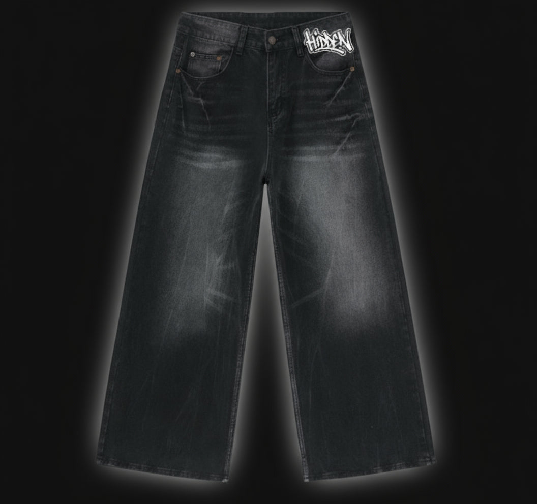 Hidden Baggy Jeans (Pre-order)