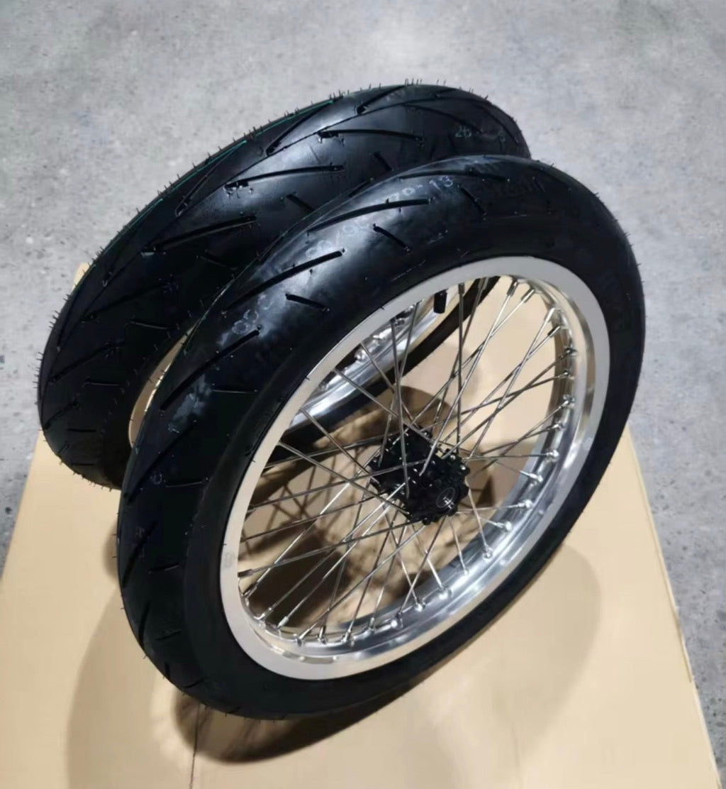 Supermoto Wheel Set For Surron LBX/E Ride Pro/Talaria XXX, MX3, MX4, MX5