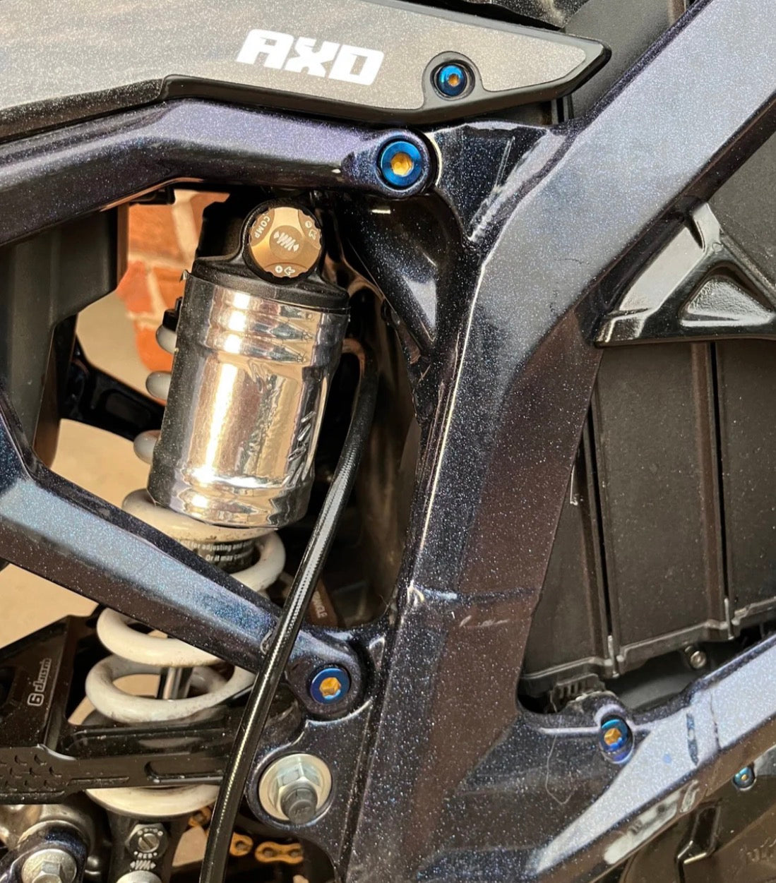 Subframe Titanium Bolts (Fits all E-Motos)