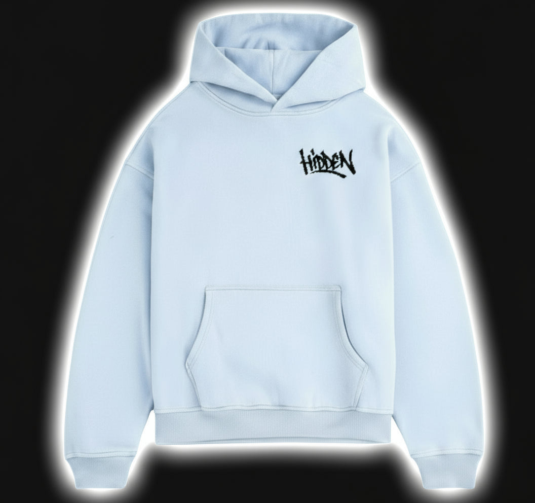 Hidden classic hoodie (blue)