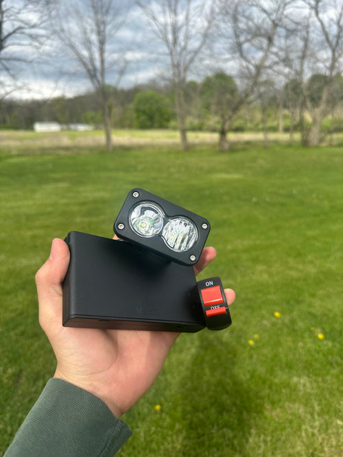 Battry powered Baja light