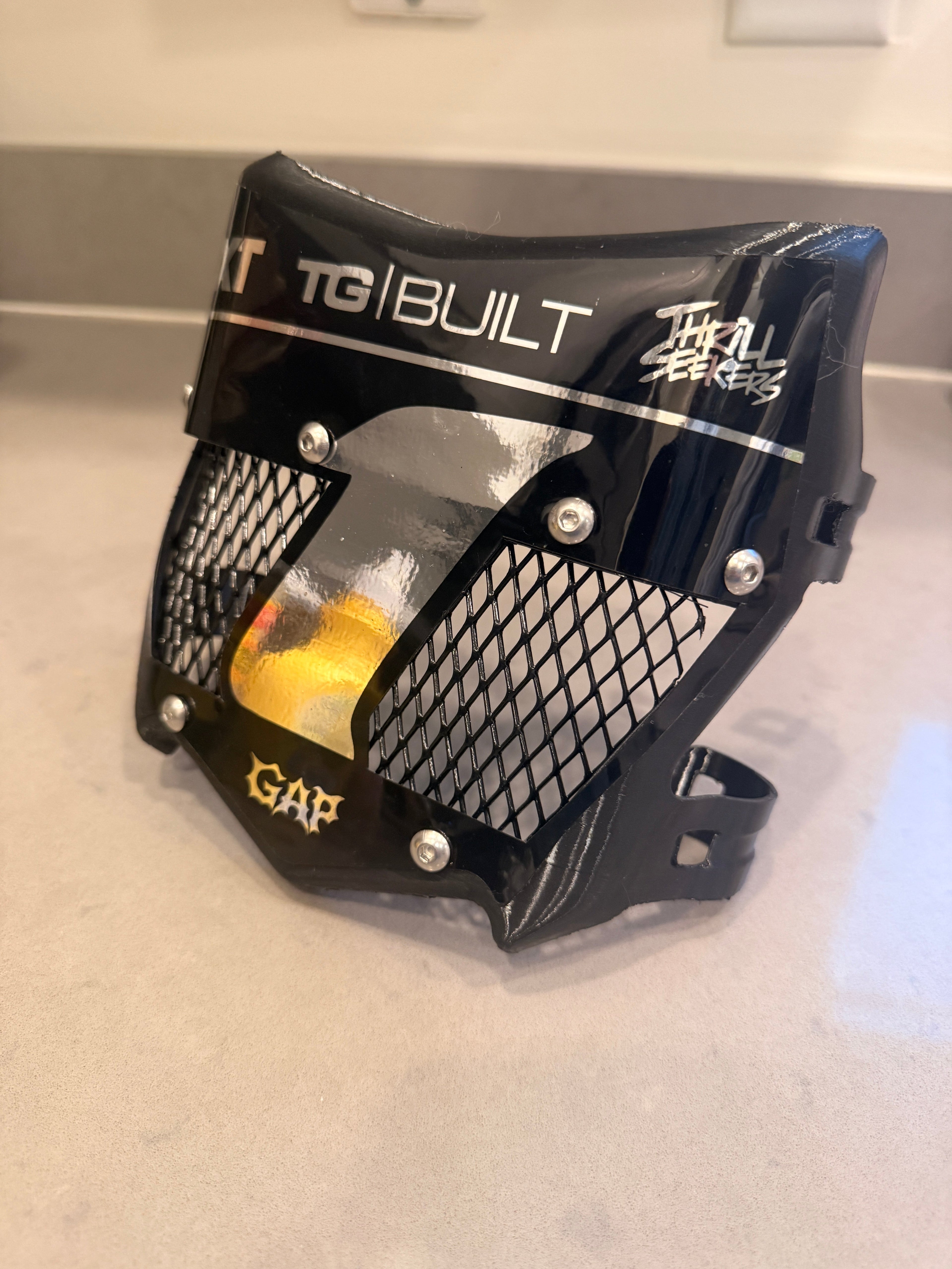 Vented gap plate