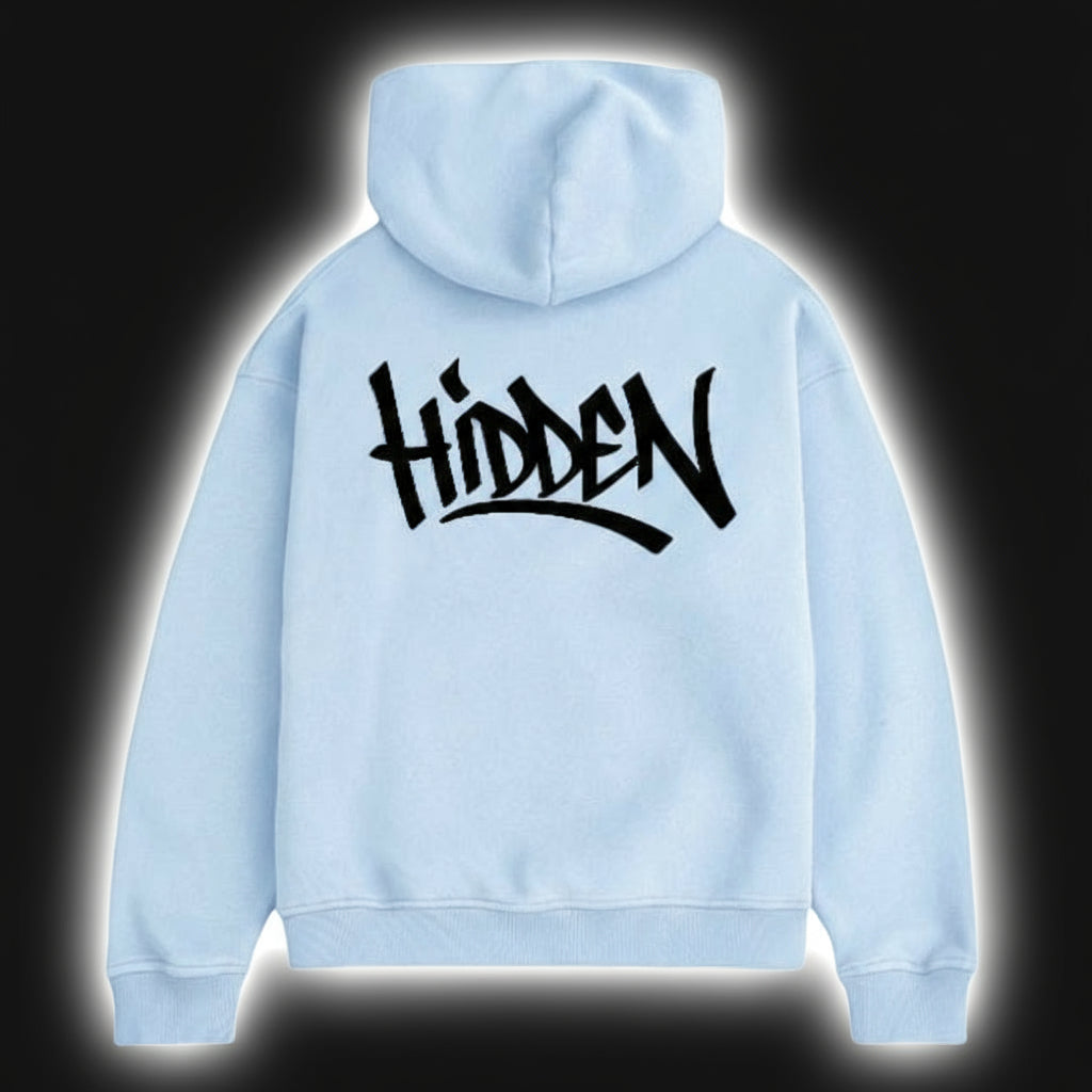 Hidden classic hoodie (blue)