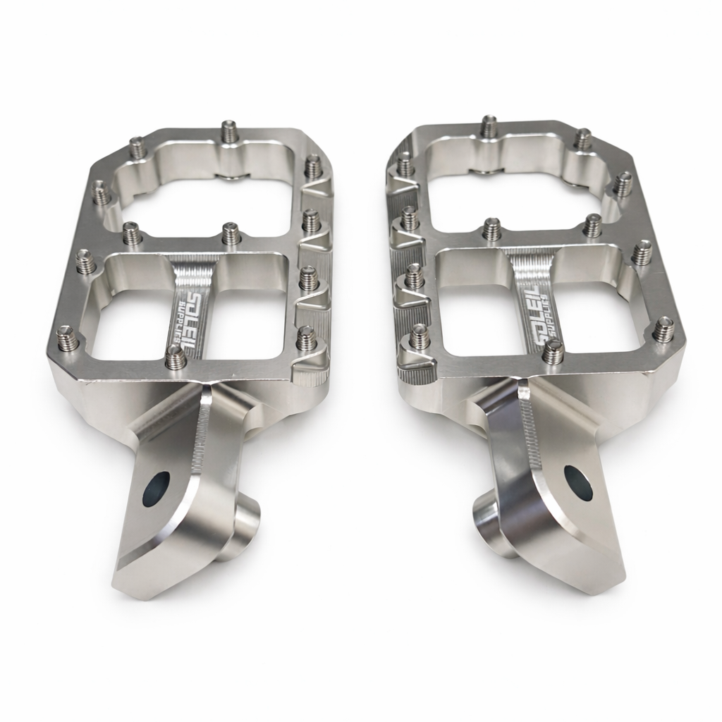 Tuttio Soleil 01 Upgraded CNC Pegs — Silver or Jet Blue Spikes | V2 & New Designs