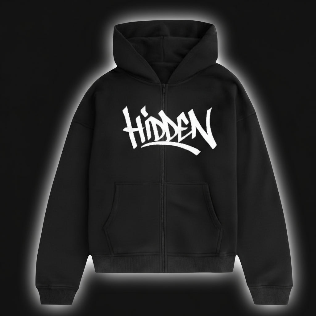 Hidden classic zip up