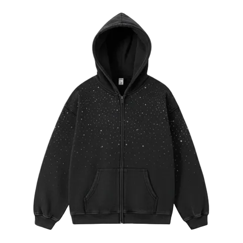 Hidden Rhinestone Hoodie