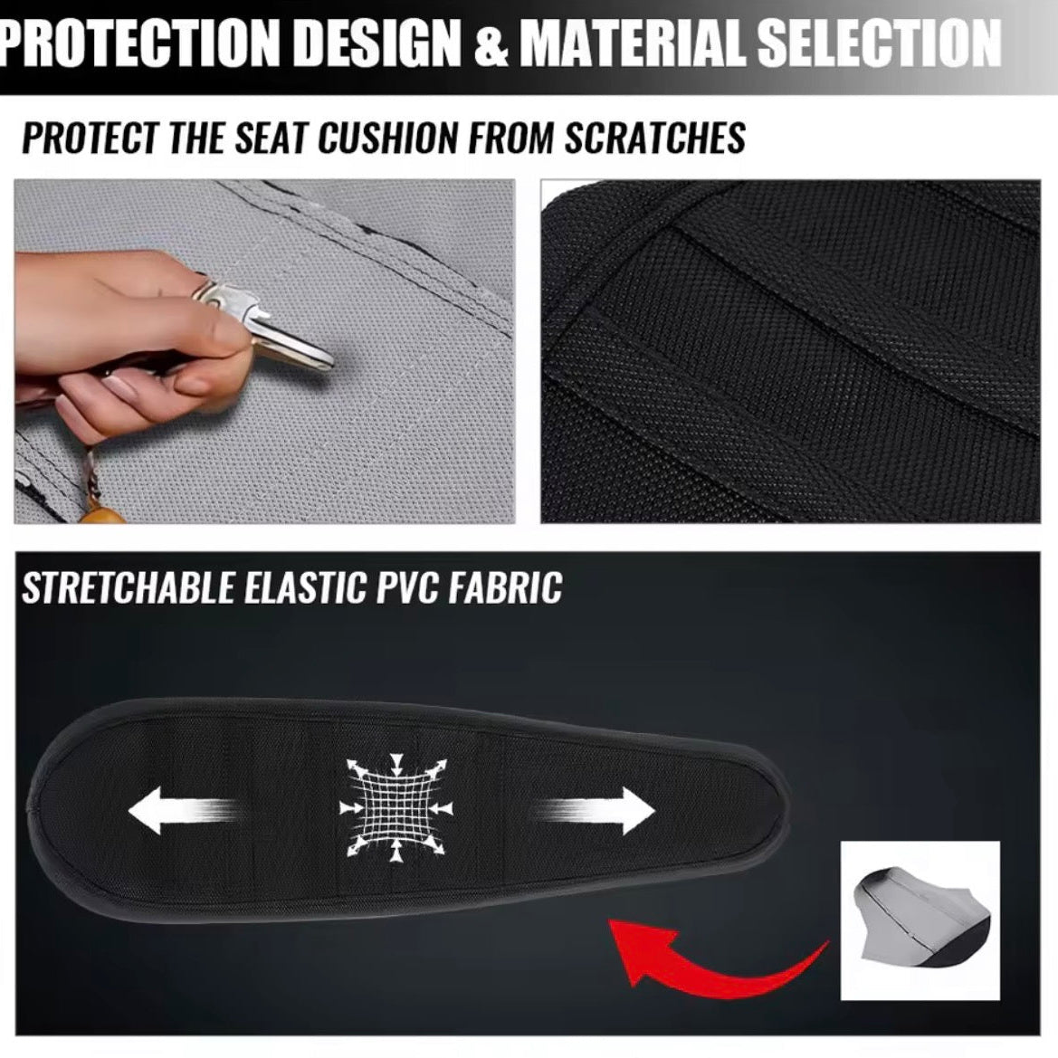 Seat Cover for Ridstar/YVY