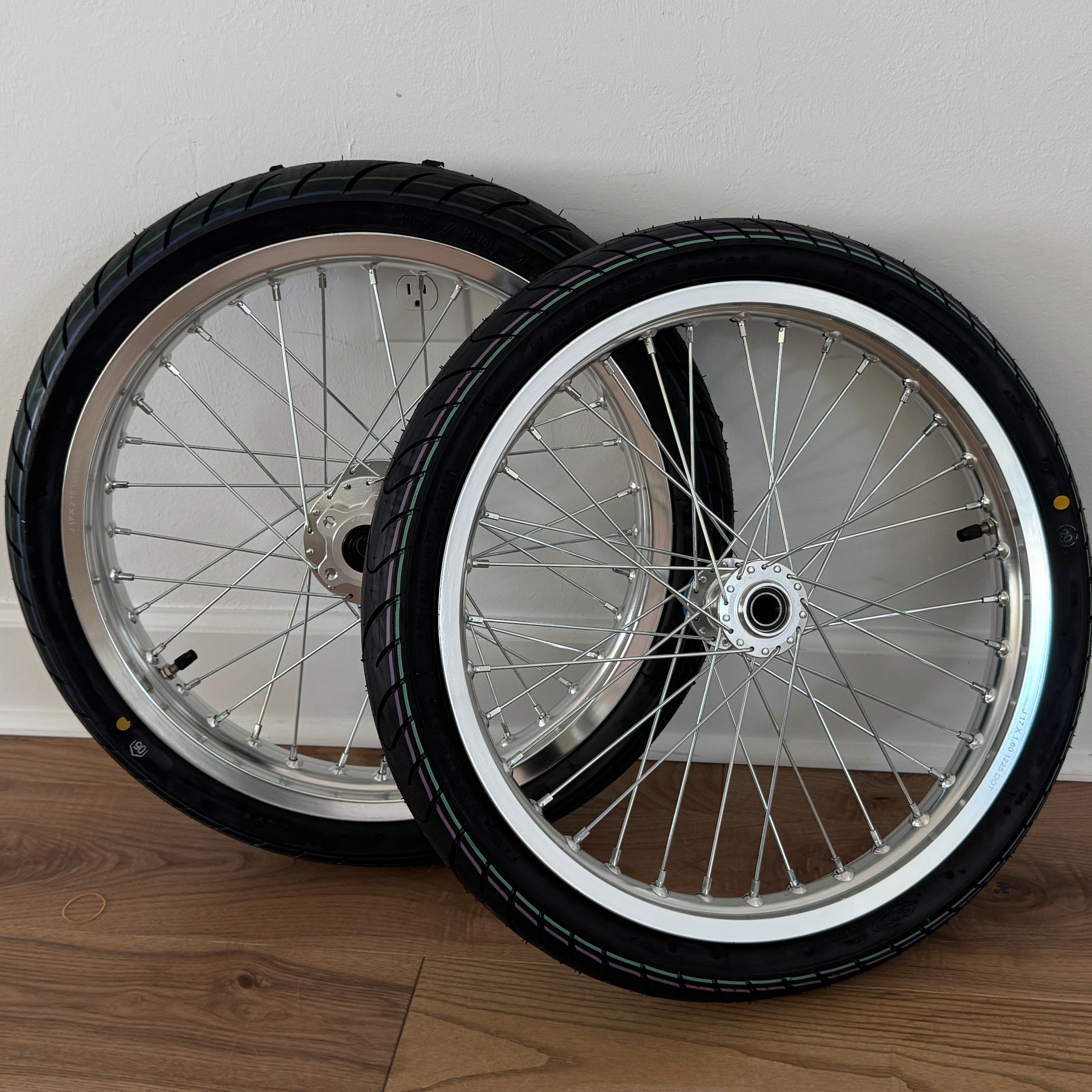 17" CST Chrome LBX/Eride Supermoto Kit (Same Day Shipping)