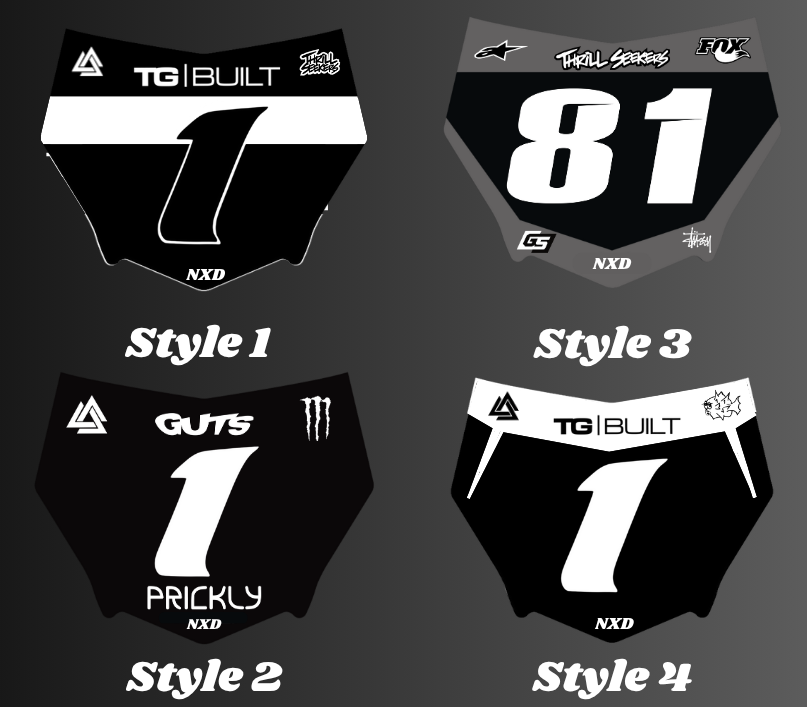 Motocutz Plate Decal